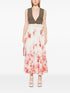 Lightburst maxi skirt